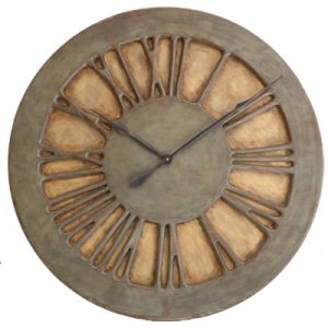 French Wall Clock with Roman Numerals