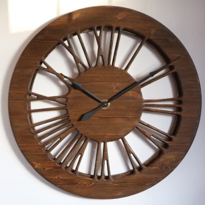 40" Vintage Skeleton Clock