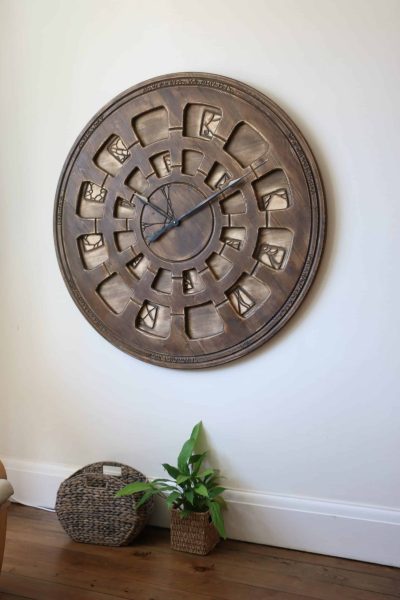 Giant Wall Clock in the living room