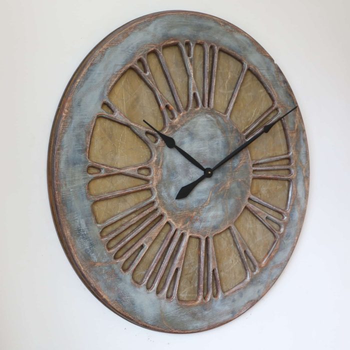 large wall clock for living room with roman numerals
