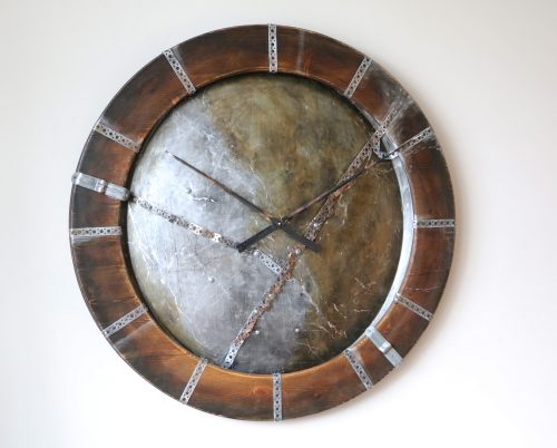 Large Industrial Wall Clock
