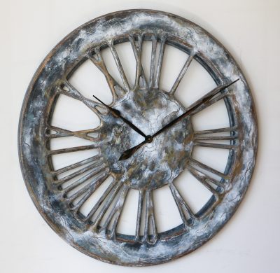 rustic shabby chic clock