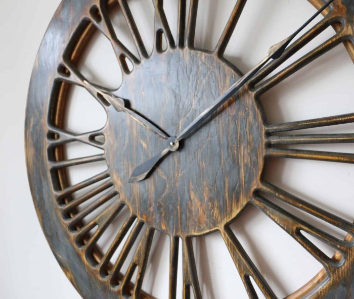 Wooden Kitchen Wall Clock