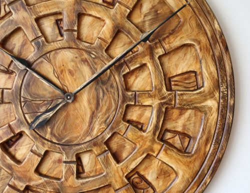 Wall Clock from Wood