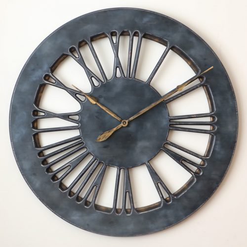 Dark Grey Wall Clock