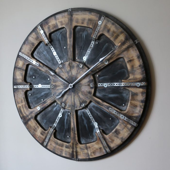 Industrial Style Clock Right